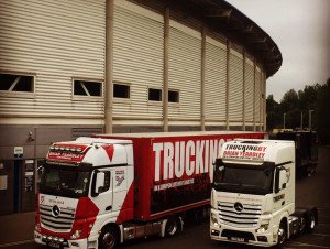 TRUCKINGBY Supply Specialist Trucks On Rod Stewarts 2016 Uk Tour