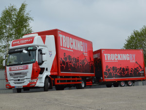 TRUCKINGBY Supply The Perfect Trucking Solution For Brydon, Mac & Mitchells 'town To Town' Tour