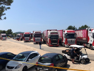 TRUCKINGBY Take 12 Trucks To Split, Croatia On A Corporate Event