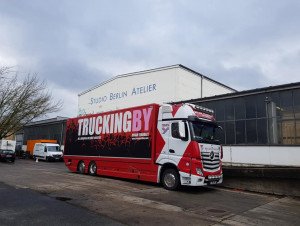 TRUCKINGBY Support The Foals On Their Studio Promo Gigs